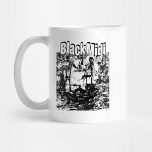 Black Midi Hellfire Post Punk Band Mug